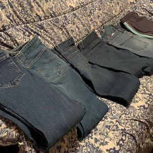 Old navy and other name brand jeans